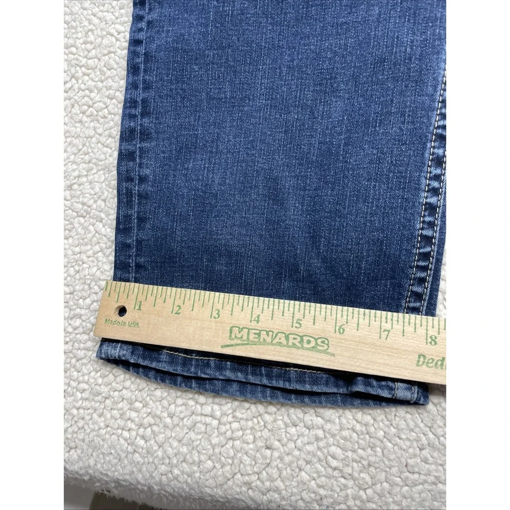 Silver Jean Co Eddie 36x30 Mens Denim Dark Wash Blue Jeans (38x31)